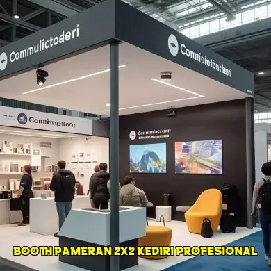 booth pameran 2x2 kediri profesional